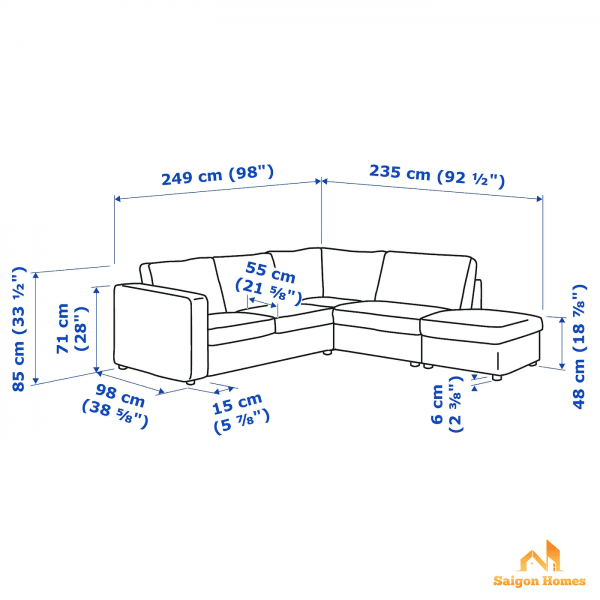 Sofa góc SGH - 11