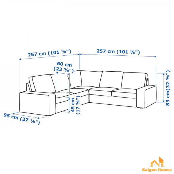 Sofa góc SGH - 15