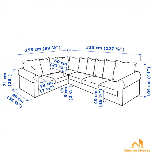 Sofa góc SGH - 26