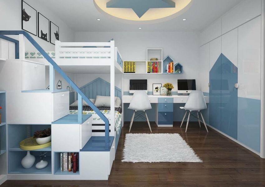 mẫu thiết kế nội thất căn hộ chung cư đẹp hiện đại