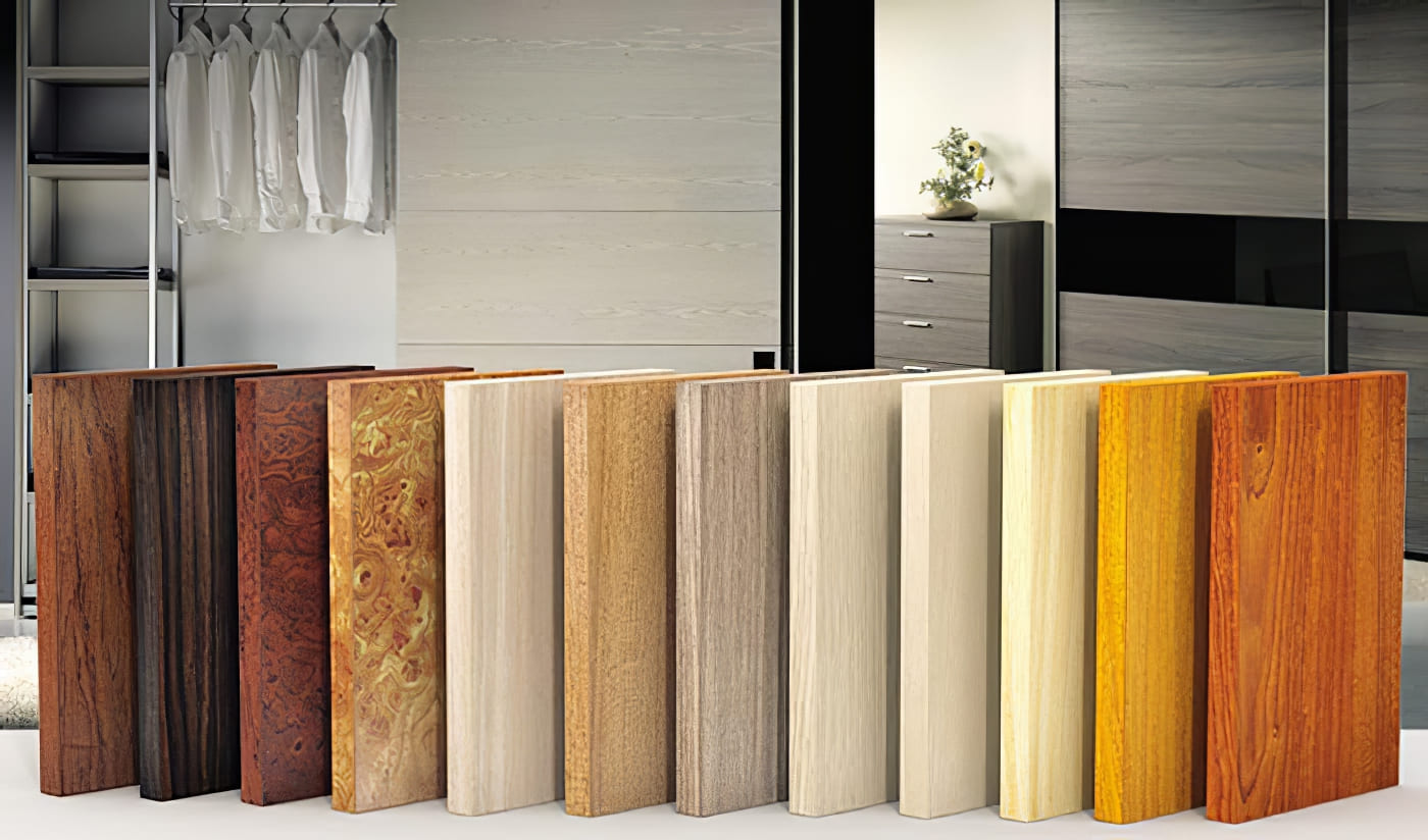 chất liệu gỗ mdf trong thiết kế nội thất chung cư